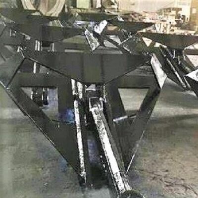 溶接したフリッパーデルタ HHPアンカー オフショアアンカーシステム 300~27,500 kg