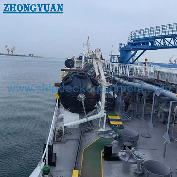 2.5–16T 油圧フェンダークレーン | 船舶デッキ用ゴムフェンダーダビット